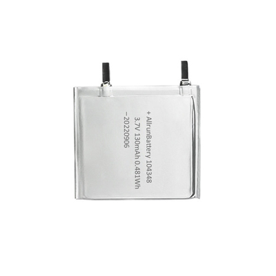 Συσκευή αναπαραγωγής MP5 3,7 V 130 mAh Εξαιρετικά λεπτή μπαταρία LiPo Long Cycle 104348