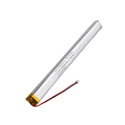 Προσαρμοσμένη μπαταρία LiPo 3,7 V 1600 mAh Επαναφορτιζόμενη μπαταρία 1C LiPo
