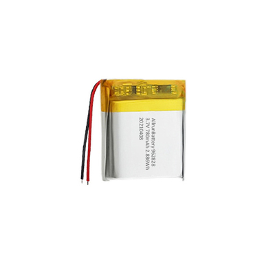 Επαναφορτιζόμενη τετράγωνη μπαταρία 780 mAh 7,4 V LiPo μπαταρία