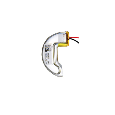 Power Solution Custom C Shape LiPo Battery 3,7 V 165mAh Υψηλή αξιοπιστία