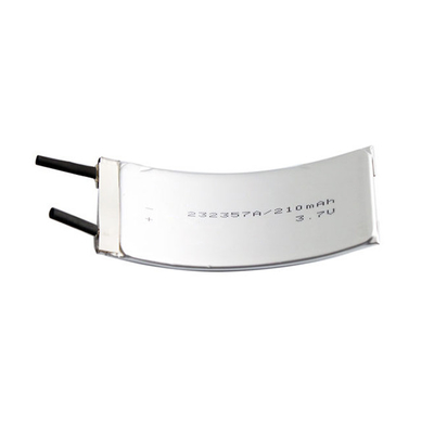 232357 Curved LiPo Battery 210mAh 3,7V Custom Batterium Lithium