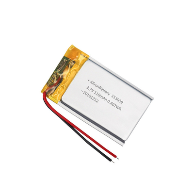 Μπαταρία LiPo 3,7 V 110 mAh / Εξαιρετικά λεπτές επαναφορτιζόμενες μπαταρίες πολυμερούς λιθίου