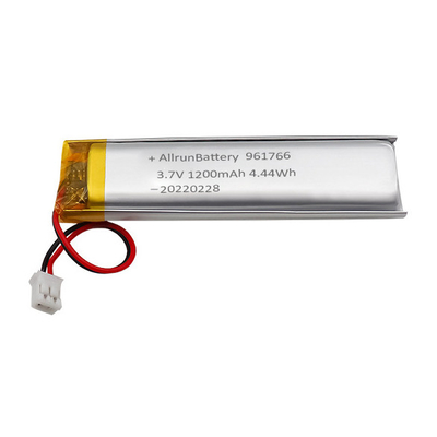 πακέτα λι-πολυμερών μπαταριών συνήθειας 3.7V 1200mAh εξαιρετικά στενά για τις φορητές ιατρικές συσκευές