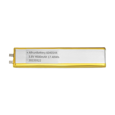 Σταθερότητα 4600mAh 3,8V Προσαρμοσμένη μπαταρία LiPo Εξαιρετικά στενό όργανο ανίχνευσης