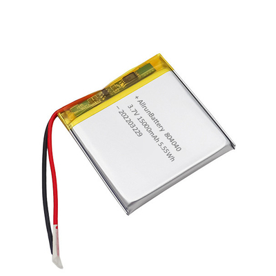Rectangle Lithium Polymer Battery 1500mAh 3,7 V Poly Lithium Battery