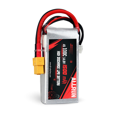 14,8V 4S 1500mAh Μπαταρία LiPo 100C Πακέτο μπαταρίας LiPo υψηλής ταχύτητας C