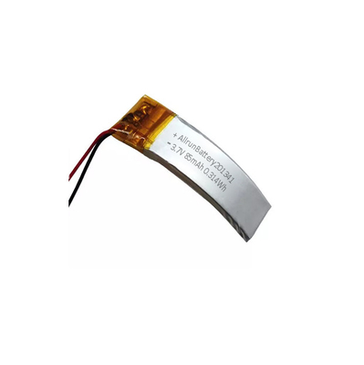 AR Curved LiPo Battery 85mAh 3,7 V Επαναφορτιζόμενη μπαταρία λιθίου