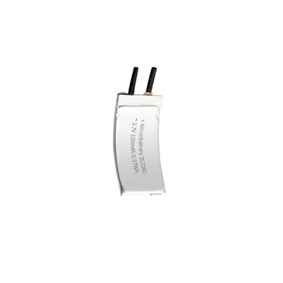 Προσαρμοσμένη μπαταρία LiPo 3,7 V 100 mAh 1C Καμπύλη μπαταρία πολυμερούς λιθίου