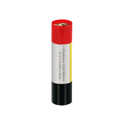 Προσαρμοσμένη κυλινδρική μπαταρία 3C LiPo 3,7 V 900 mAh Μπαταρία πολυμερούς λιθίου