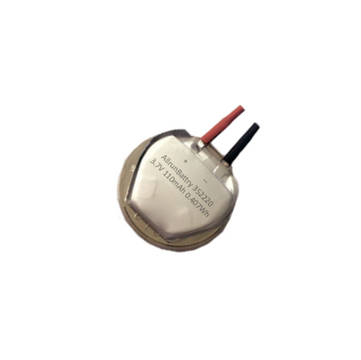 Ισχυρή προσαρμοσμένη μπαταρία LiPo 3,7 V 110 mAh με εξάγωνο σχήμα 352220
