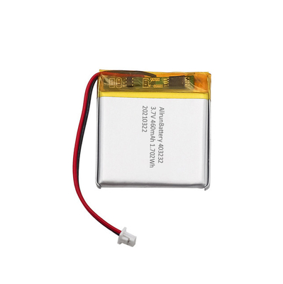 Πακέτο ελαφριάς μπαταρίας IoT 3,7 V 460 mAh Επαναφορτιζόμενη τετραγωνική μπαταρία LiPo
