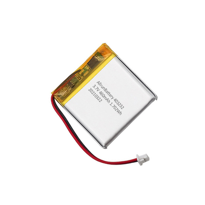 Πακέτο ελαφριάς μπαταρίας IoT 3,7 V 460 mAh Επαναφορτιζόμενη τετραγωνική μπαταρία LiPo