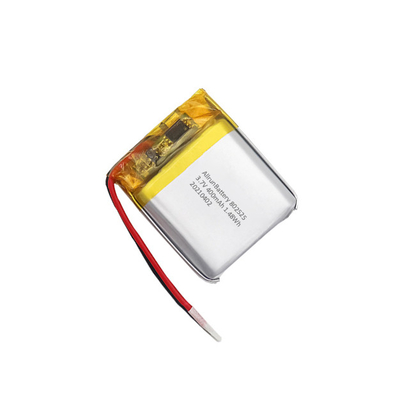 3,7V 400mAh Τετράγωνη επαναφορτιζόμενη μπαταρία Li Po μεγάλης διάρκειας 802525