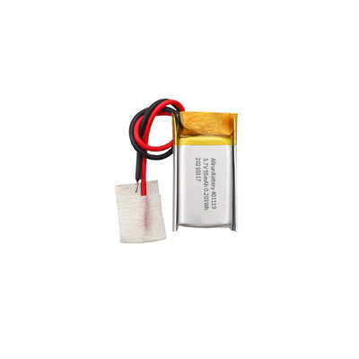 Μικρή μπαταρία Li Poly 1C 55mAh 3,7 V 401119 για έξυπνες συσκευές IoT