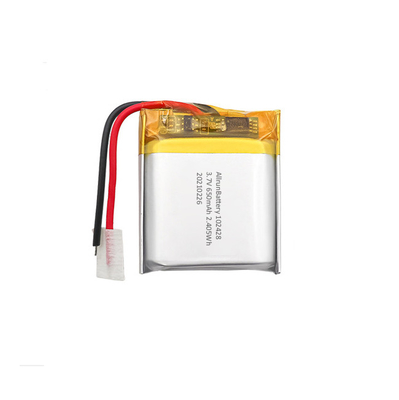 Προσαρμοσμένη μπαταρία LiPo 3,7 V 650 mAh 1C Επαναφορτιζόμενη μπαταρία πολυμερούς λιθίου