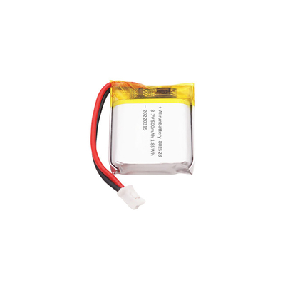 Φορητή μπαταρία σε σχήμα ορθογωνίου 3,7 V LiPo μπαταρία 500 mAh