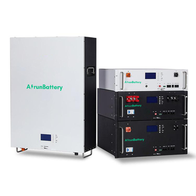 Μπαταρία συστημάτων 48V 100Ah LiFePO4 ηλιακής ενέργειας Powerwall μπαταριών συνήθειας LiFePO4